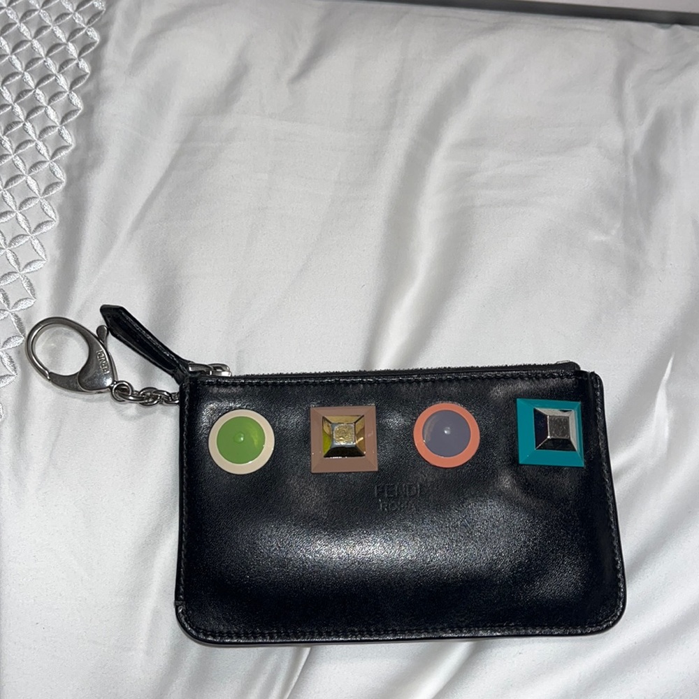 Fendi wallet with key holder
